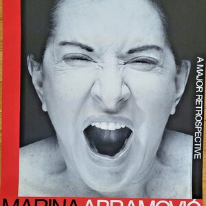 Marina Abramovic - Poster Original Exhibition - Amsterdam - Stedelijk - 2023