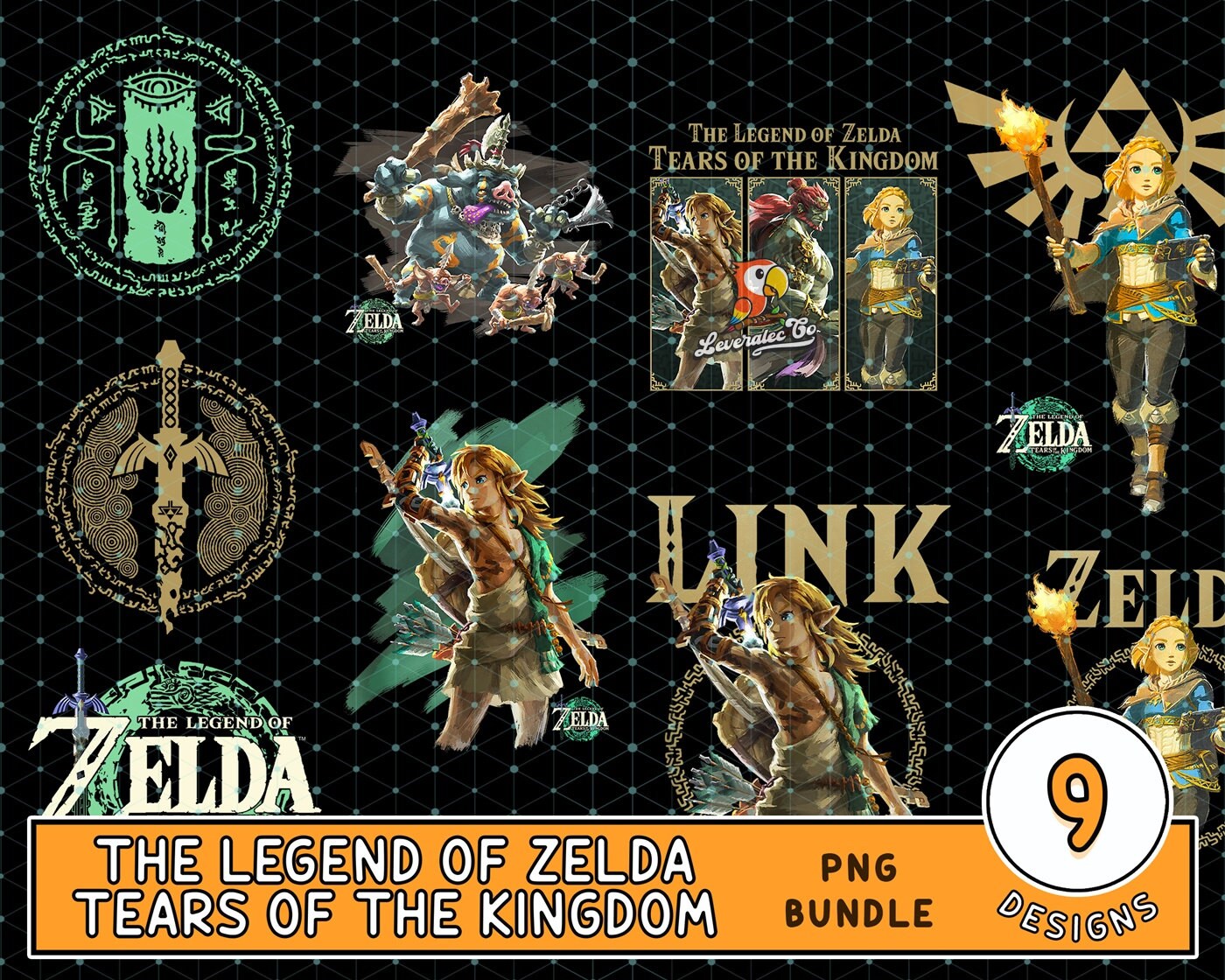 🏹 Zelda Hooded Link  Legendary Hero PNG Sticker Download