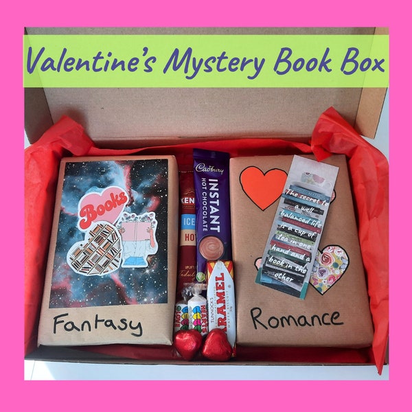 Love themed mystery book gift box | Blind date with a book