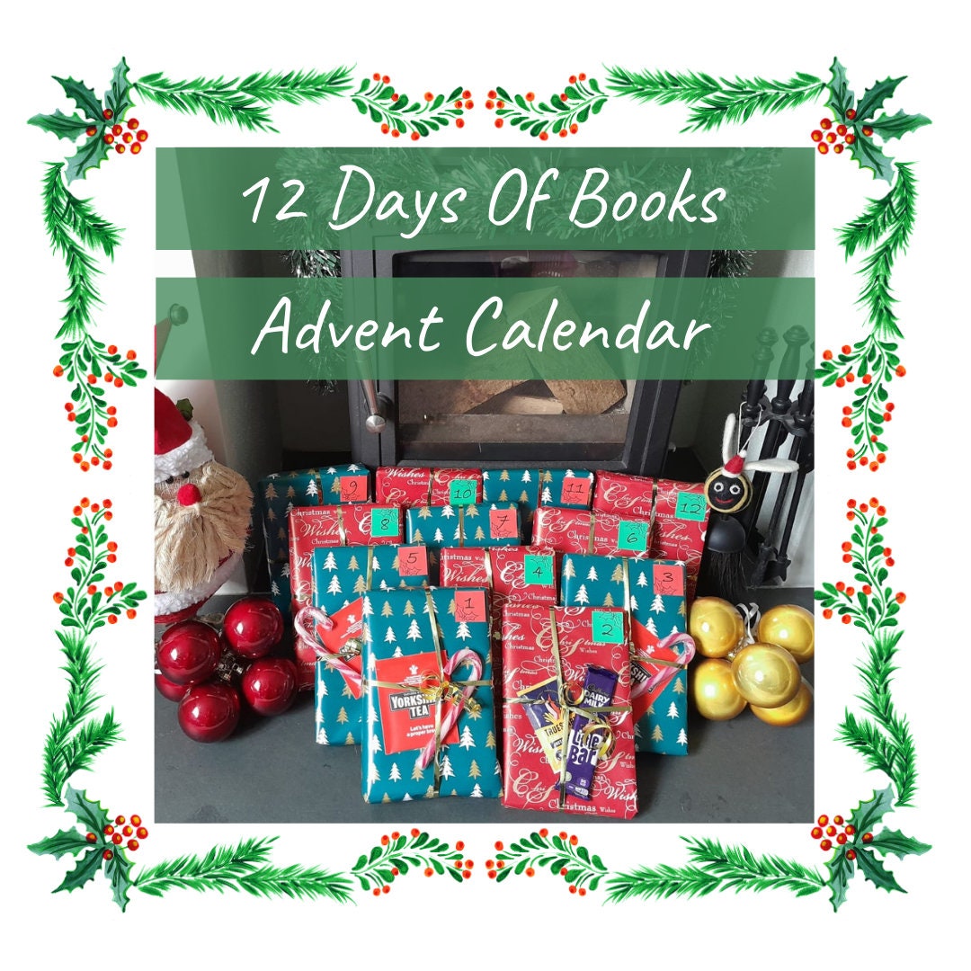 Mystery Book Advent Calendar 12 Days of Books Advent Etsy
