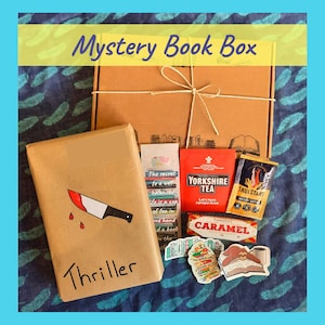 Mystery book gift box | Blind date with a book