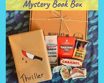 Mystery book gift box | Blind date with a book