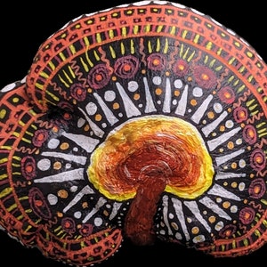 Adesivo Vinil 3" - Ganoderma curtisii - Reishi
