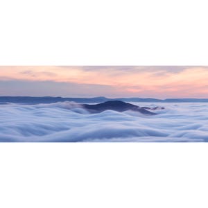 Mar de nuvens - Escócia, fotografia de belas artes, paisagem Escócia, paisagem escocesa, arte de parede, dibond de alumínio