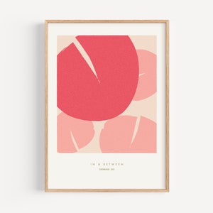 Water Lilies 03 - Floating Plants Botanical Art Print