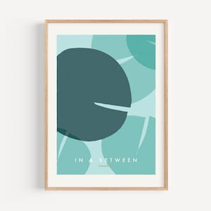 Water Lilies 02 - Floating Plants Botanical Art Print
