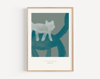 Little Creatures 02 Cats - Cat Art Print