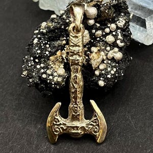 Celtic Axe Pendant in 9ct Solid Gold