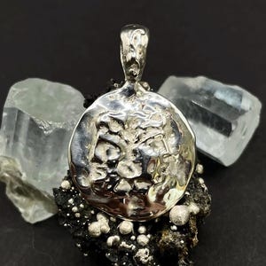 Greek Coin pendant in solid silver 925