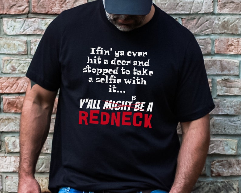 T-shirt Humoristique Redneck Hill Billy Drinking - Taille XL, Neuf Sans étiquette