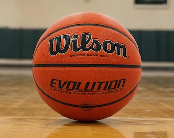 Wilson Evolution Indoor Basketball – Advanced Microfiber Composite Game Ball