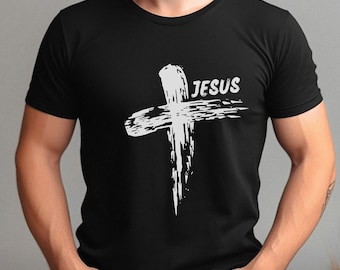 Jesus True Love Shirt, I Love Jesus,  Vertical JesusCross, , Christian Shirt, shirt for Church, Jesus T-shirt, Faith shirt, Jesus Tee, Jesus