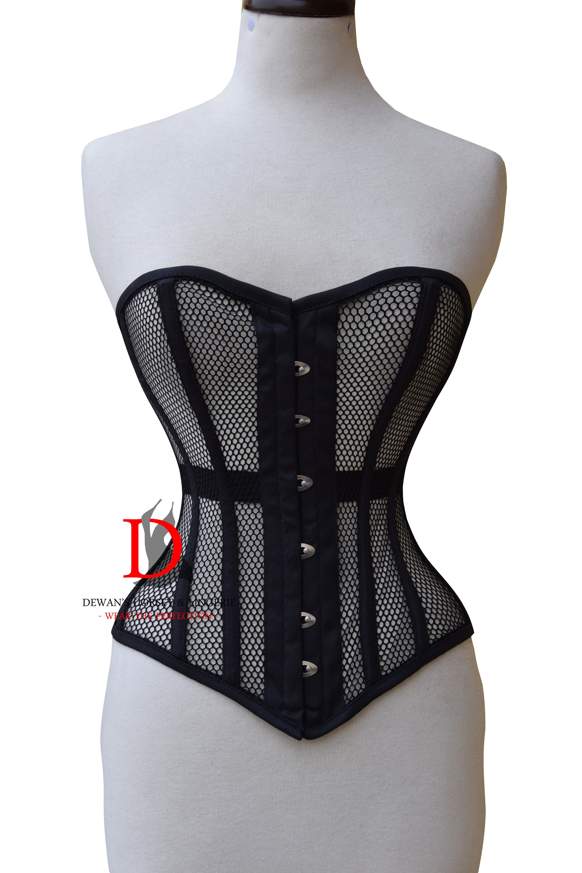 Velvet Real CORSET Red Black OVERBUST Lace Guipure GOTHIC Victorian Vampire  Tight Lacing Wine Waist 