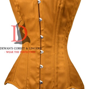 orange corset