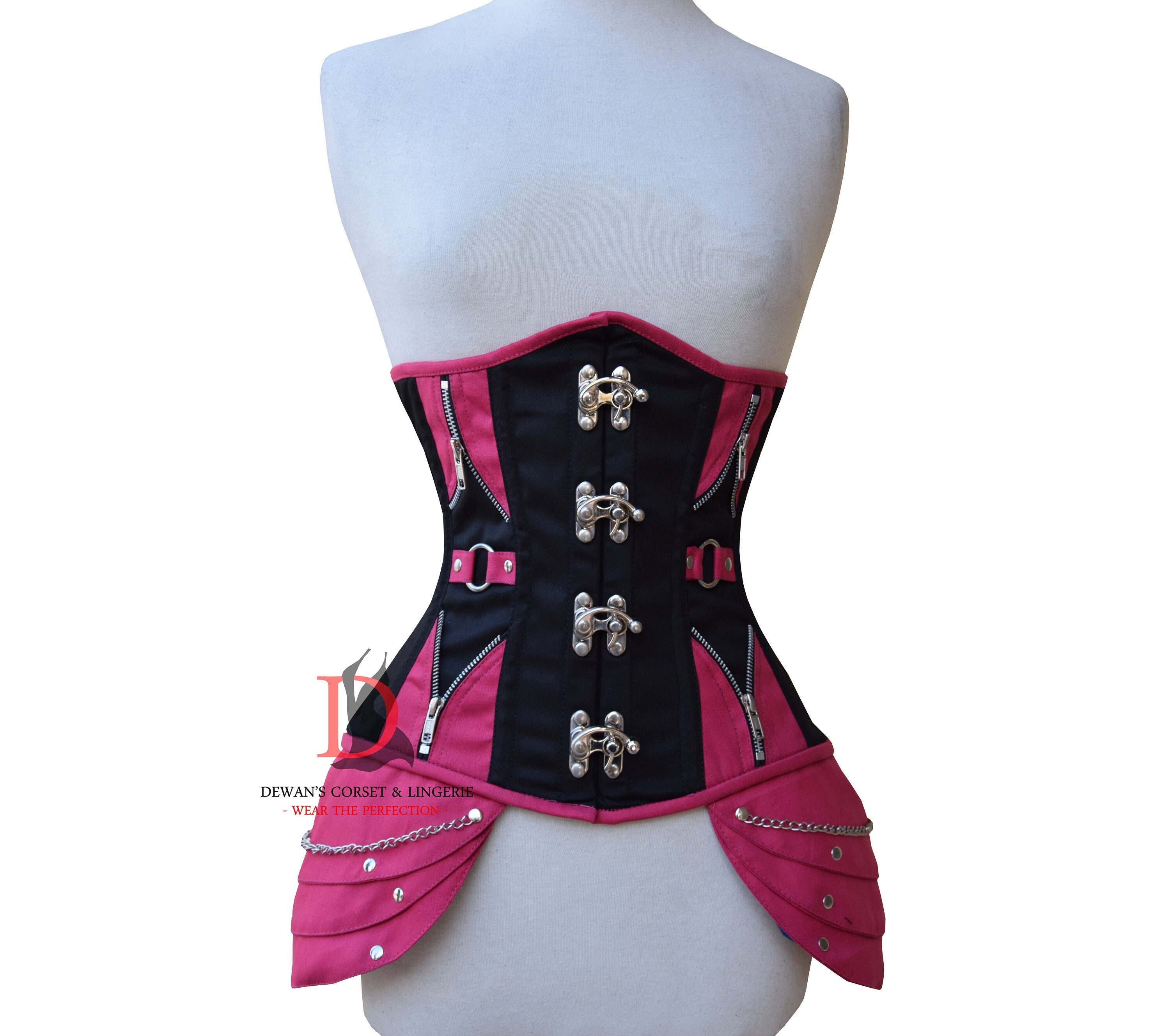 Kaptein Waist Trainer Steel Boned Corset main image 0