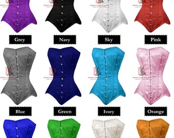 Corsetto pesante Corsetto da allenamento per la vita Corsetto sopra il seno  Corsetto con doppie stecche in acciaio Corsetto da donna Corsetto in