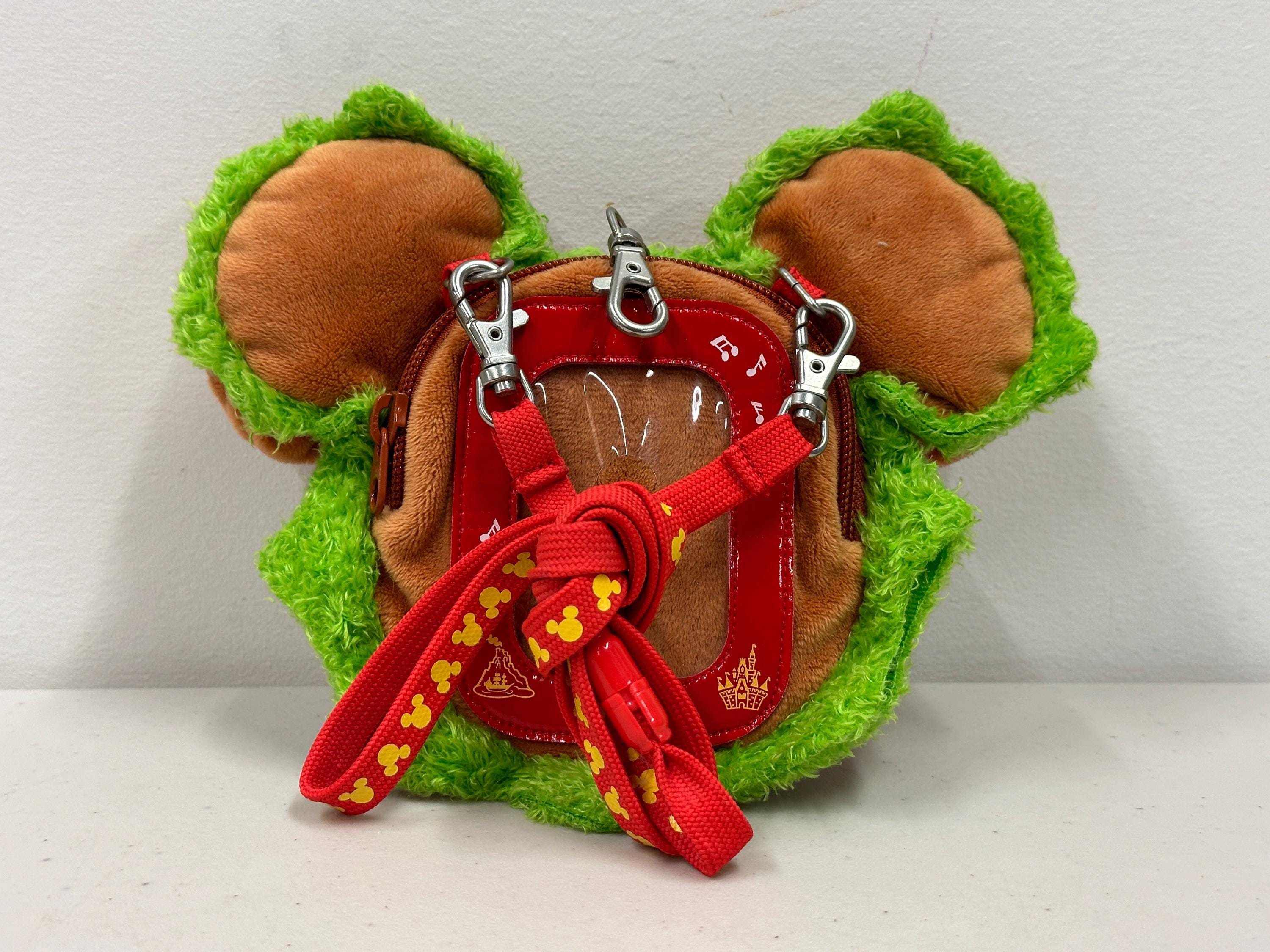 Disney Mickey Ears Hamburger Crossbody Card Holder Bag Coin Purse Etsy