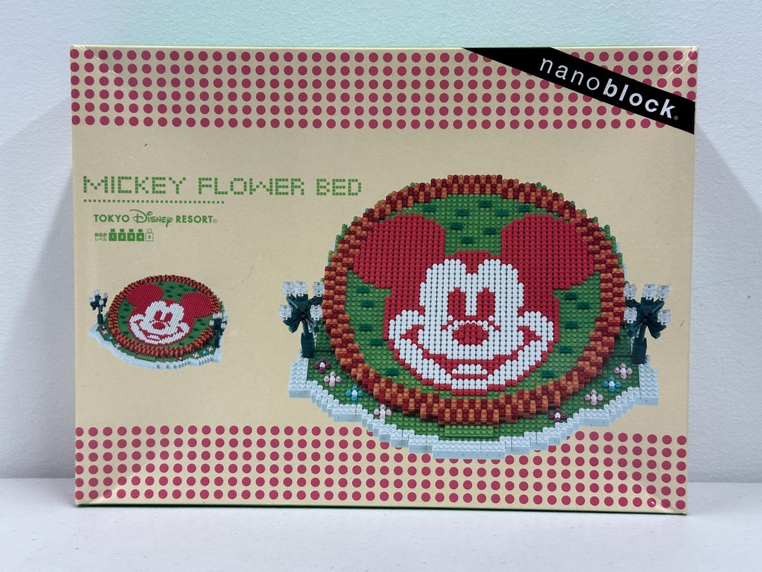 メーカー直売 - 人気ランキング Disney Complete Bed Flower Mickey Kingdom Magic Nanoblock キャラクターグッズ