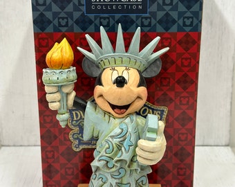 Disney Traditions Jim Shore Minnie Mouse "Lady Liberty" Figurine