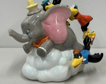 Disney Direct Dumbo & Crows Ceramic Teapot