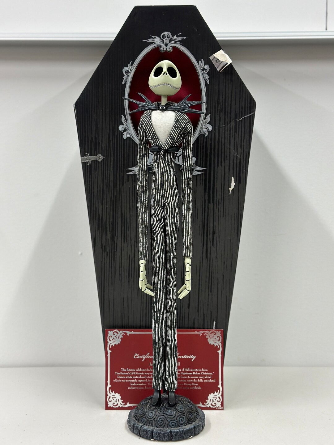 Disney Store Nightmare Before Christmas Jack Skellington Etsy