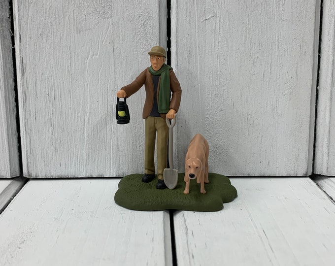 Disney Haunted Mansion Grave Digger Mini Figure Etsy