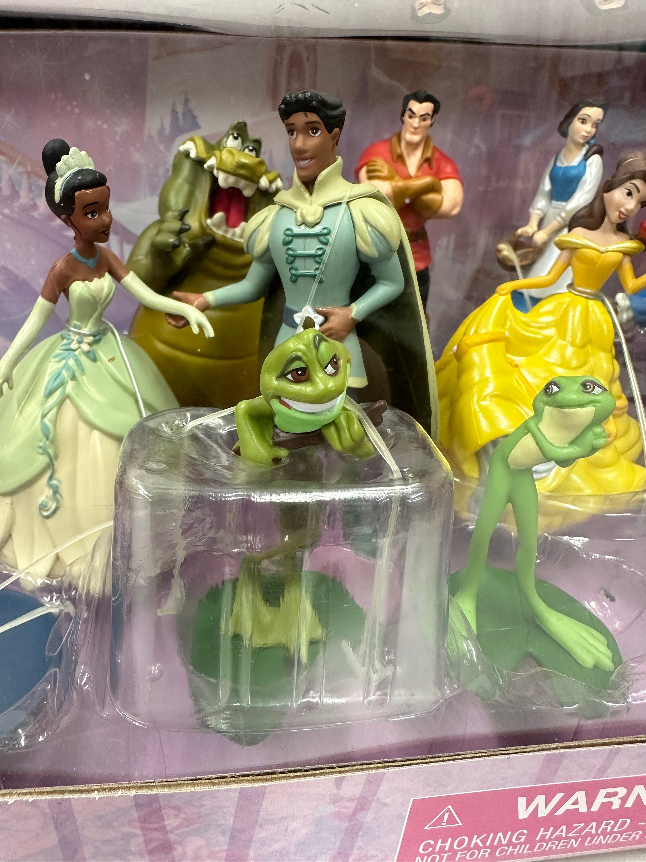 Disney Princess Mega Figurine Set W/ Princess Aurora, Rapunzel, Tiana ...