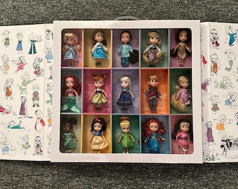 Disney Exclusive Princess Doll Collection - 12- (11 Dolls:Snow White,  Cinderella, Aurora, Ariel, Bel : : Toys & Games