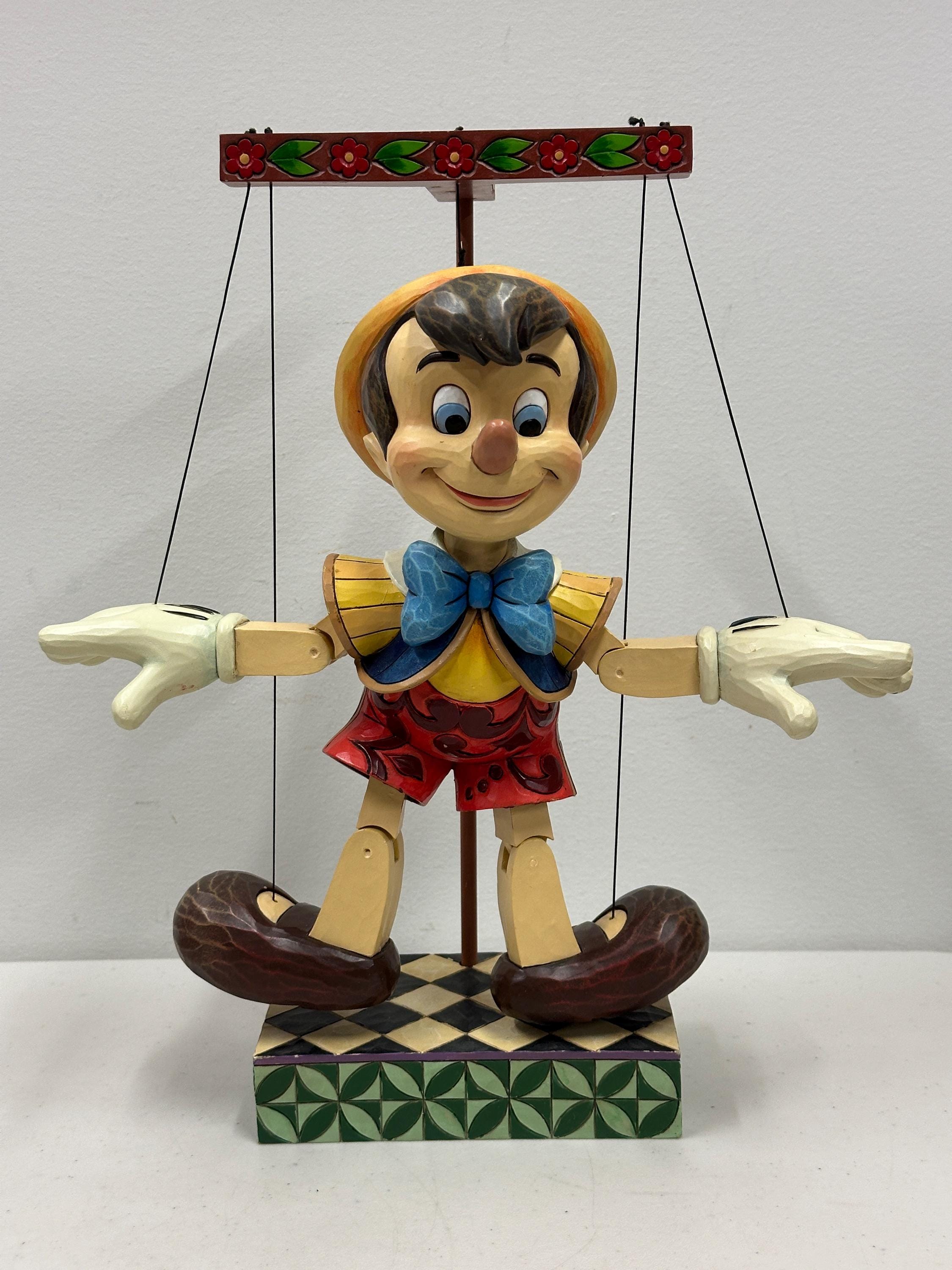 【12月スーパーSALE 15%OFF】 Disney Traditions Jim Shore Pinocchio  キャラクター