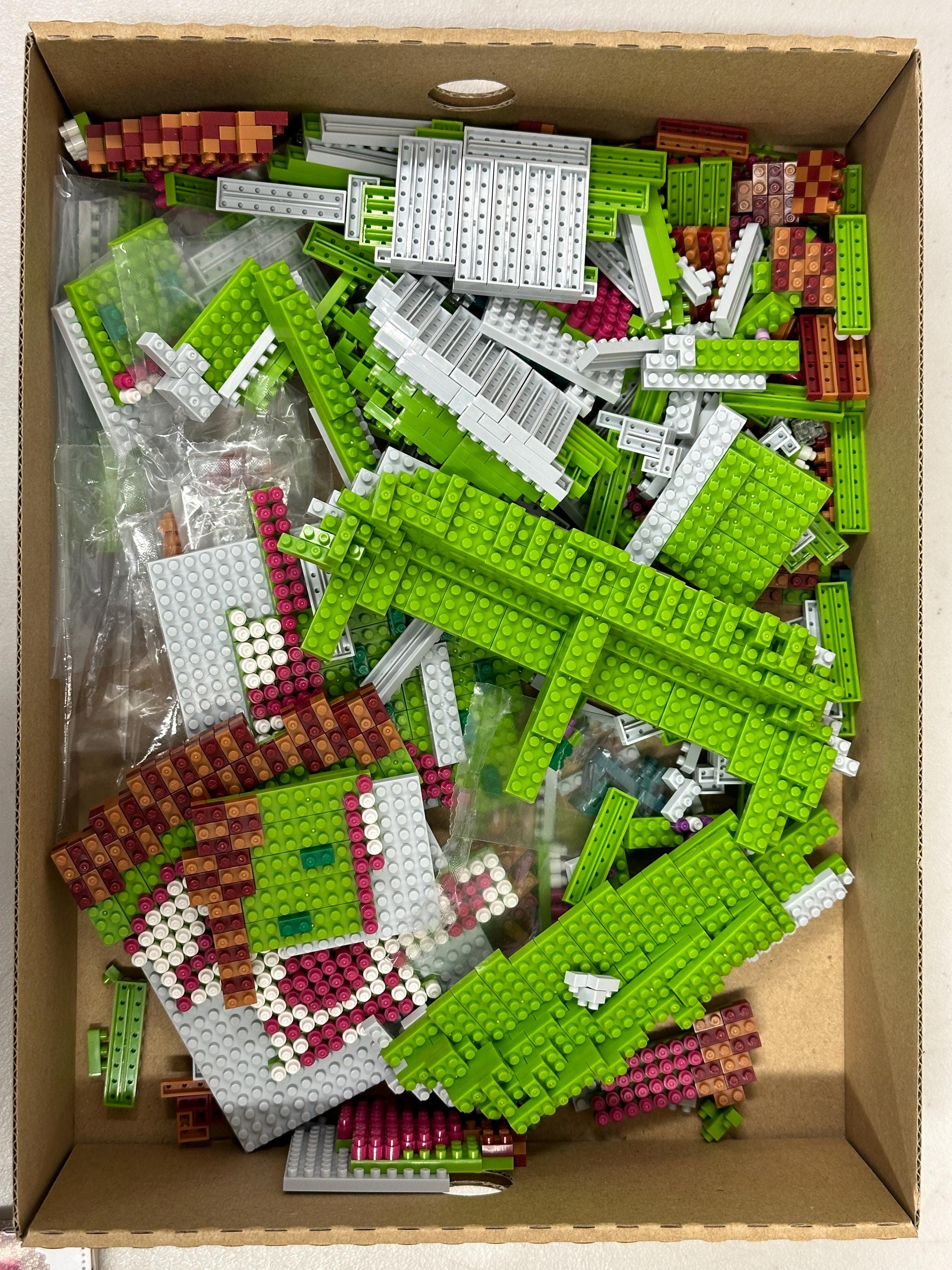 【別倉庫からの配送】 Disney Nanoblock Complete Bed Flower Mickey Kingdom Magic キャラクターグッズ