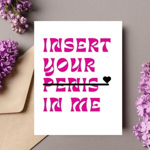 Carte d'anniversaire sale/carte d'anniversaire torride/carte d'anniversaire de petit ami/carte d'anniversaire pleine d'esprit/doux/carte d'anniversaire grossier/cartes d'anniversaire pour adultes