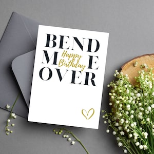 Carte d'anniversaire grossière/cartes d'anniversaire sales/pour lui/carte d'anniversaire de mari/carte d'anniversaire torride/carte d'anniversaire pour adulte/carte d'anniversaire pour petit ami
