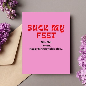 Carte d'anniversaire sale/carte d'anniversaire pour mari/carte d'anniversaire torride/carte d'anniversaire pour petit ami/carte d'anniversaire adulte/carte d'anniversaire effrontée