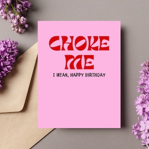 Cartes d'anniversaire pour homme/Carte d'anniversaire sale/Carte d'anniversaire torride/Carte d'anniversaire pour adulte/Carte d'anniversaire grossier/Carte d'anniversaire effrontée/pour petite amie