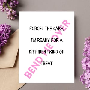 Cartes d'anniversaire pour adultes/carte d'anniversaire torride/carte d'anniversaire de petit ami/carte d'anniversaire sale/carte d'anniversaire grossier/carte d'anniversaire coquine/sale