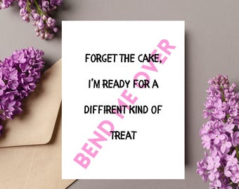 Adult birthday cards/Raunchy Birthday Card/Boyfriend Birthday Card/Dirty anniversary Card/Rude anniversary card/cheeky birthday card/Dirty