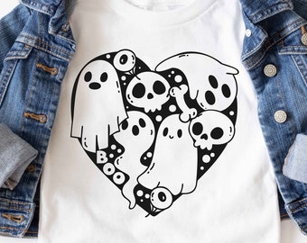 Halloween png, Ghost svg, Horror svg, Cricut, Layered, Ghost svg, Files for Cricut, Spooky svg, Halloween sweatshirt, Dxf, Ai ,Png, Eps