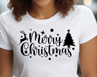 Christmas svg, shirt svg, Cricut svg, New year svg, Layered svg, Files for Cricut, Cut files, Silhouette svg, Cartoon Svg, Dxf, Ai, Png, Eps
