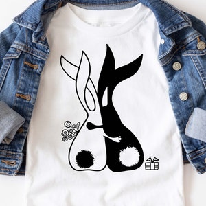 Serce svg, Króliczek svg, Miłość Svg, Dxf, Ai, Png, Eps, Cricut, Clipart, Warstwowy SVG, Pliki dla Cricut, Pliki do cięcia, Sylwetka, Koszulka, Plik Svg