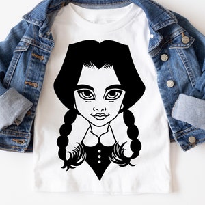 Halloween svg, Pigtail Girl svg, Horror svg, Dxf, Jpg, Png, Eps, Clipart, Layered Svg, Files for Cricut, Cut files, Silhouette, Horror
