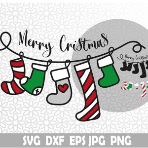 Socks svg, Christmas Svg, Cricut svg, Clipart Svg, Layered svg, Files for Cricut, Cut files, Silhouette, Cartoon Svg, Dxf, Jpg, Png, Eps