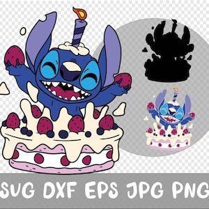 Gâteau d'anniversaire svg, svg joyeux anniversaire, Cricut, Clipart, calque SVG, fichiers pour Cricut, fichiers de coupe, Silhouette, T-shirt, Dxf, Jpg, Png, Eps