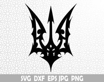 Emblem of Ukraine Svg, Dxf, Jpg, Png, Eps, Cricut svg, Layered SVG, Files for Cricut, Cut files, Silhouette, TShirt, Stand with Ukraine