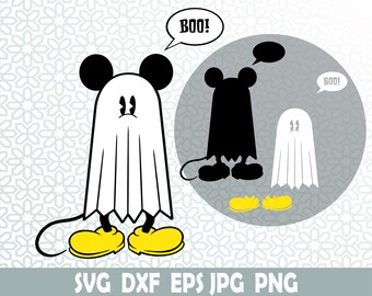 Muis, Halloween, Svg, Dxf, Jpg, Png, Eps, Cricut SVG, Clipart, Gelaagde, Bestanden voor Cricut, Bestanden knippen, Silhouet, T-shirt, Horror, tekenfilm