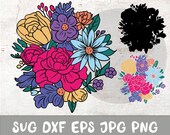 Lover svg, flower clipart, summer svg, spring svg, Layered SVG, Files for Cricut, Cut files, Silhouette, TShirt, Svg, Ai, Dxf, Png, Eps