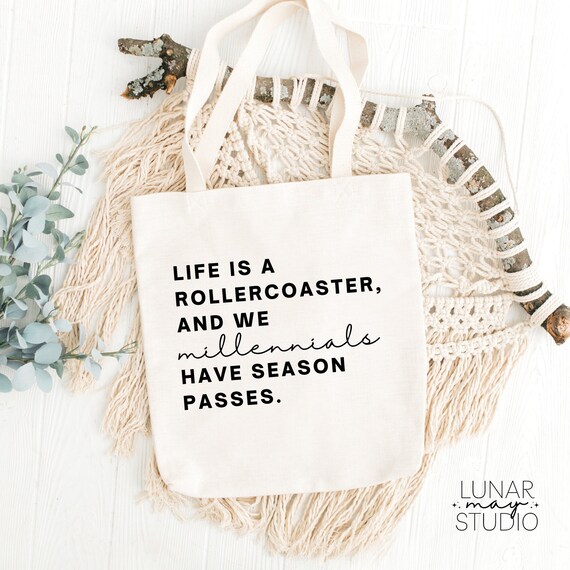 Life is a Rollercoaster SVG, Millennial Humor (Digital Download)