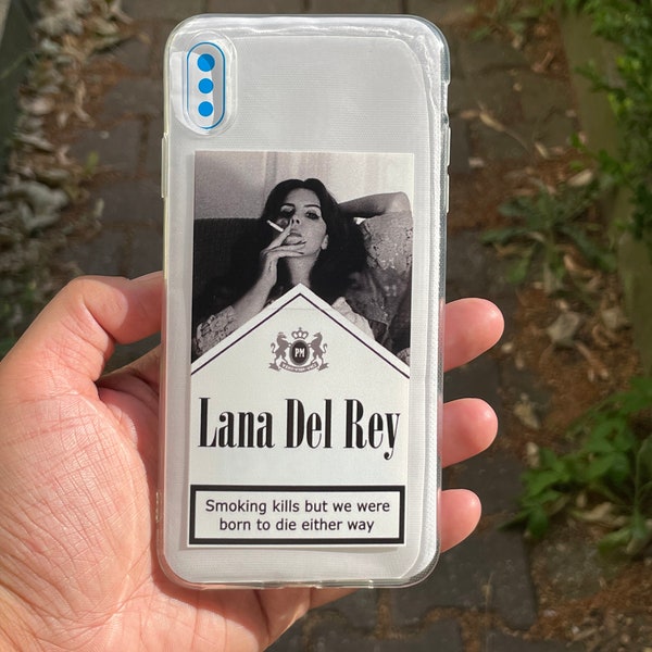 Lana Del Rey Phone Case, Lana Del Rey Minimalist Phone Cover for iPhone 14 Pro Max, 13 Pro Max, 12 Pro Max, 11 Pro Max, Huawei P40 Huawei