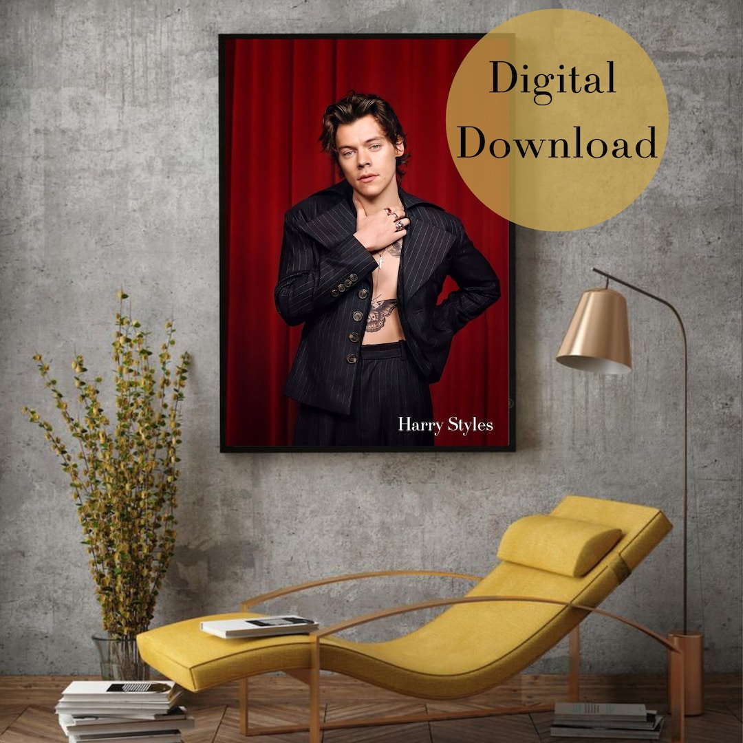 Harry Styles Printable Poster Digital Harry Print Harry - Etsy