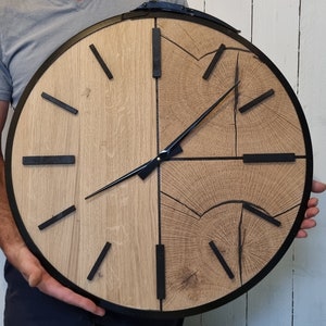 Homemade wall clock