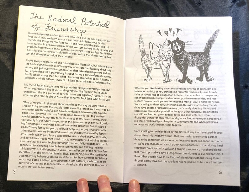 Amanda's Guide to Making Friends Zine and Workbook About Friendship